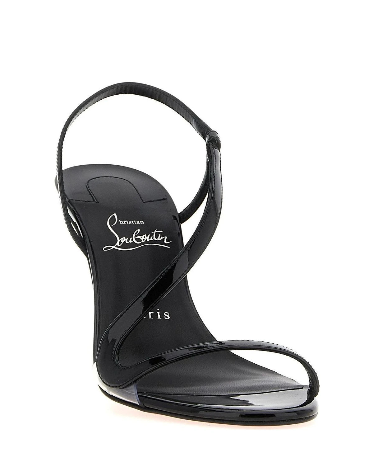 Christian Louboutin Black Stiletto Sandals 