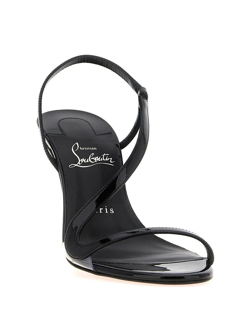 Christian Louboutin Black Stiletto Sandals 