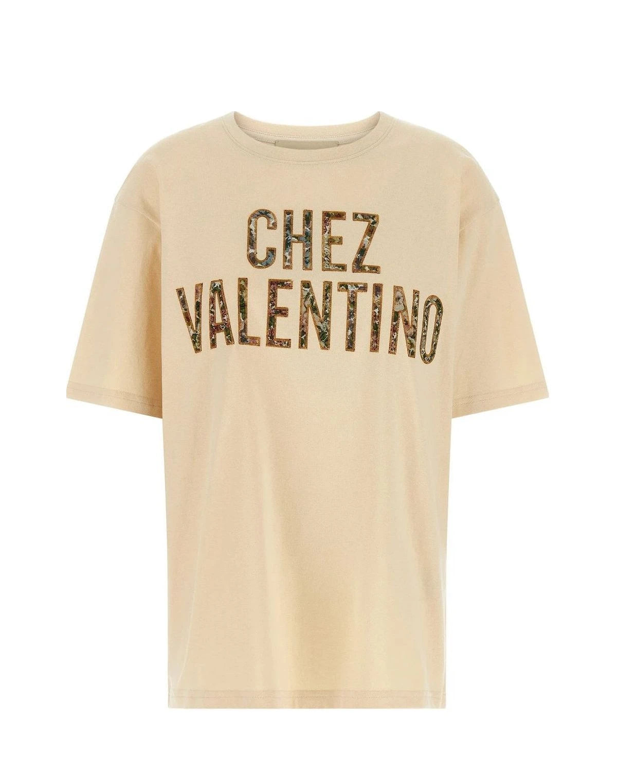 Valentino Garavani T-Shirt in beige, Cotton