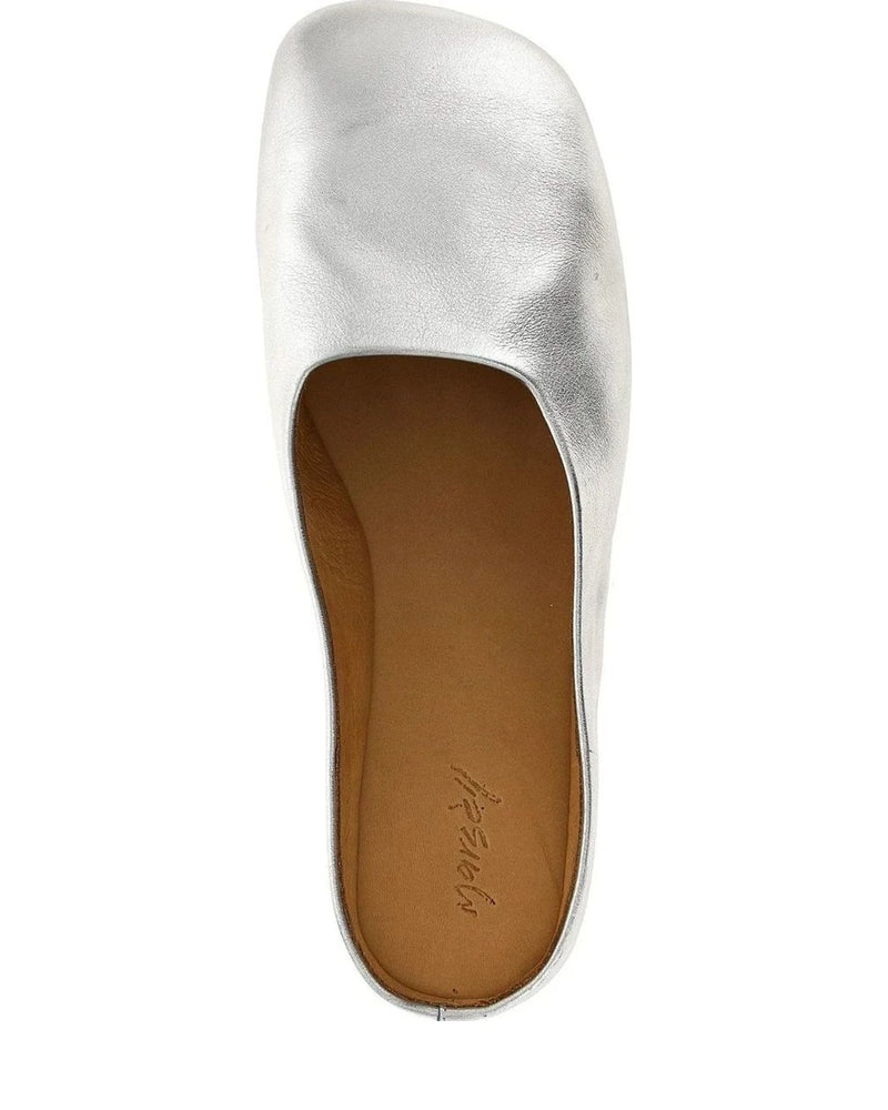 Marsell Silver Mules 
