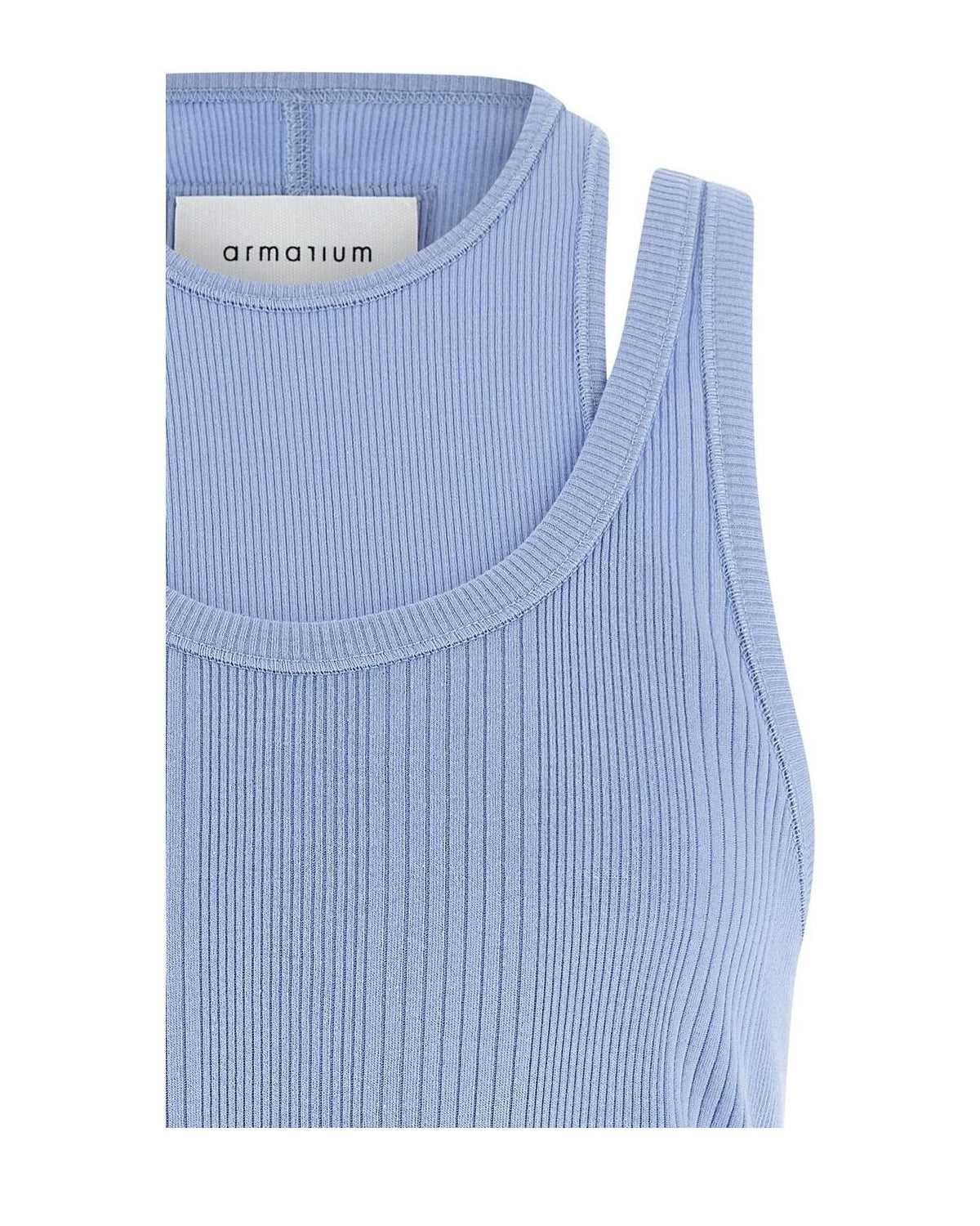 Armarium Sleeveles Blue T-Shirt 