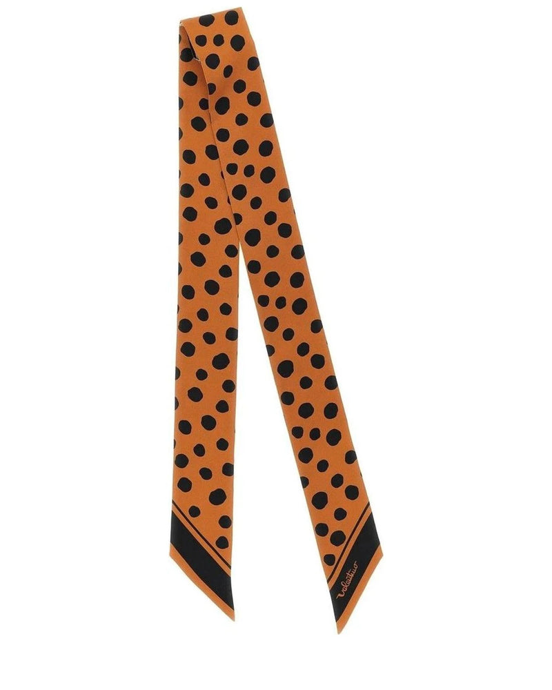 Valentino Garavani Durags & Hair Wrap in brown, Silk — view 2