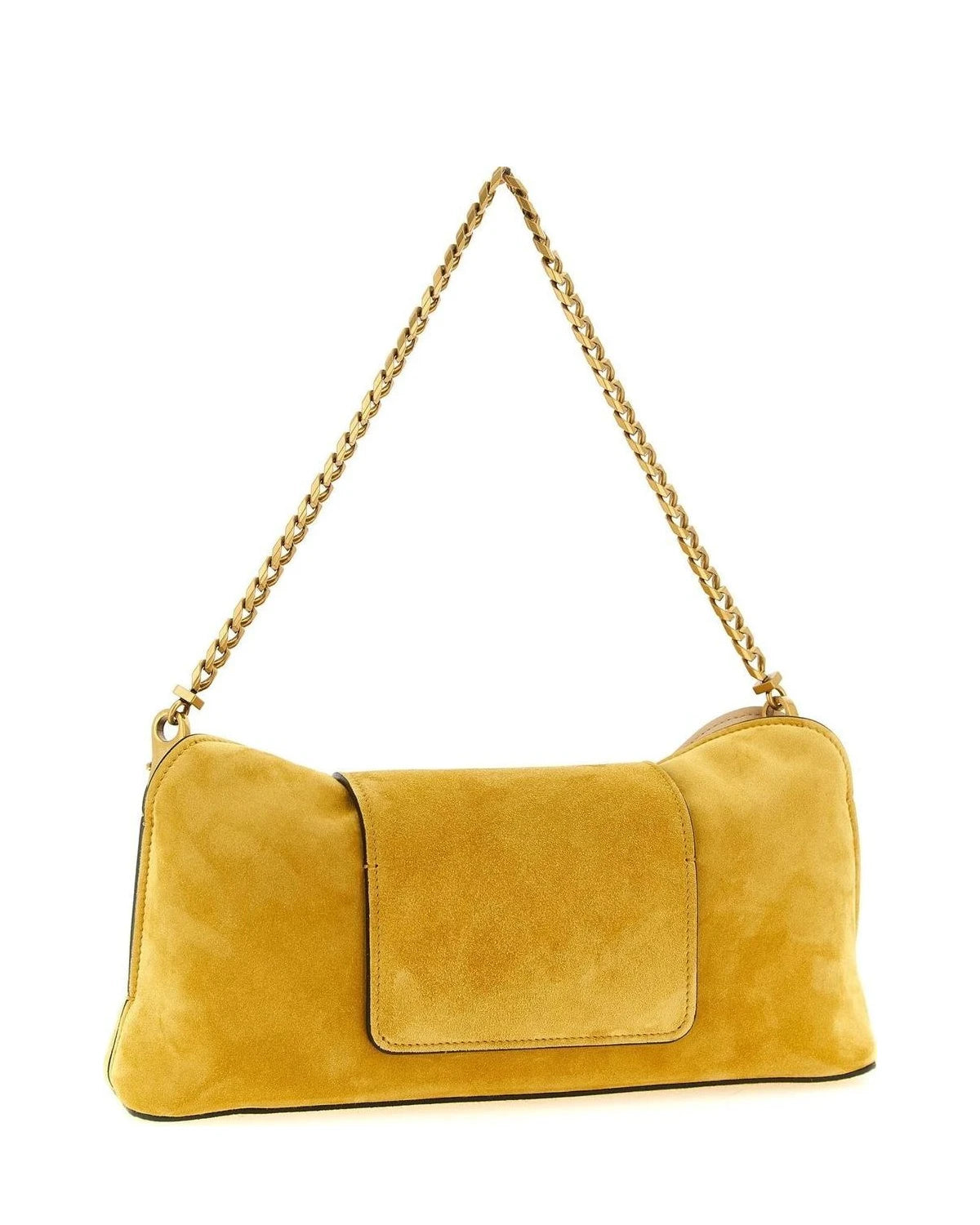 Versace Shoulder Bag in yellow, Calfskin Leather — view 2