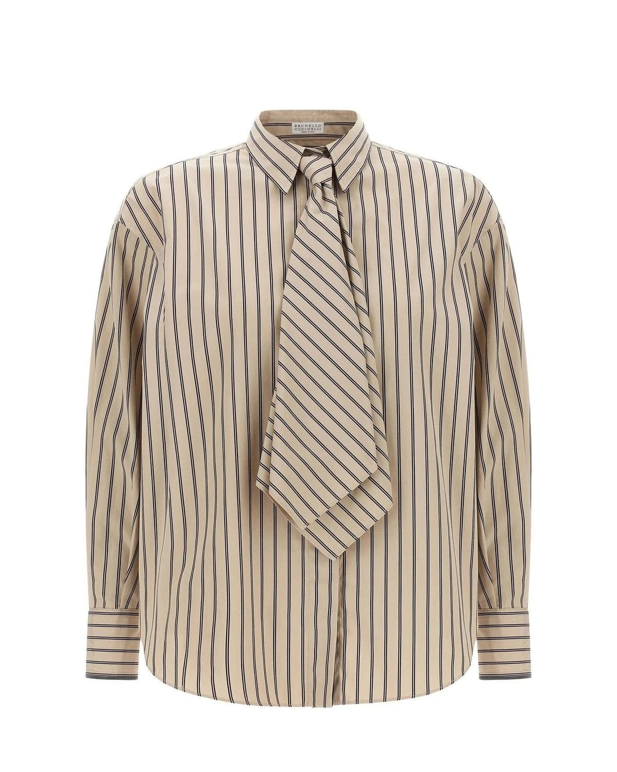 Brunello Cucinelli Dress Shirt in beige