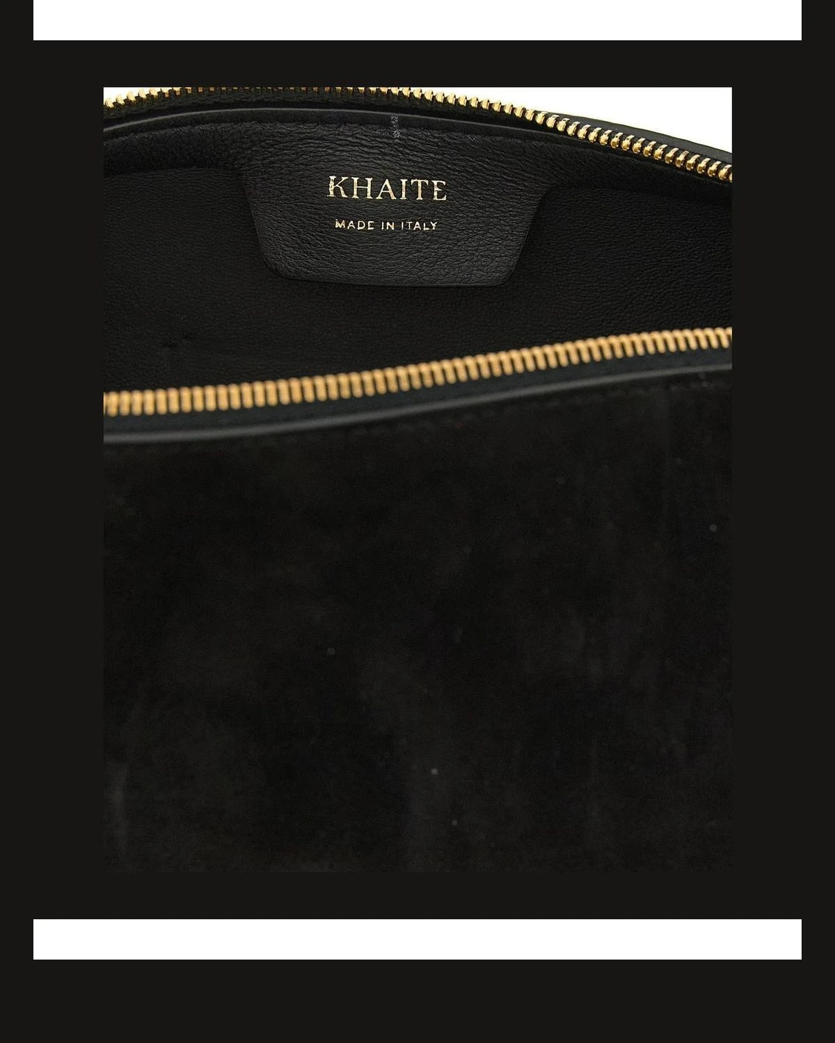 Khaite Travel Organizer Bag in black — view 4