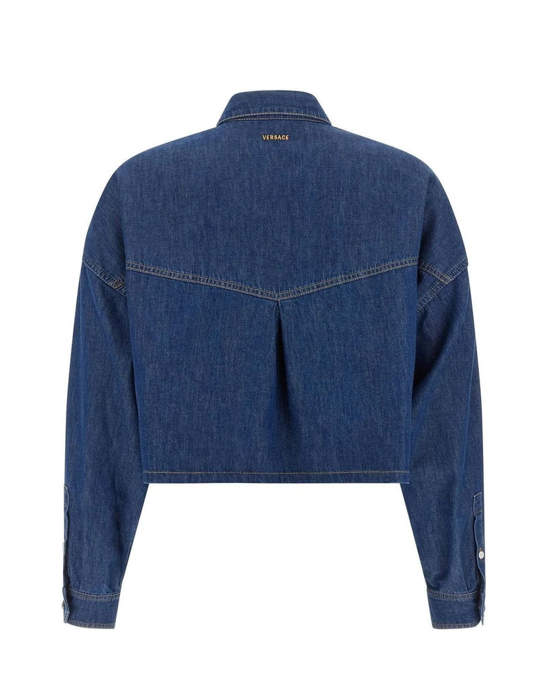 Versace Dress Shirt in blue — view 2