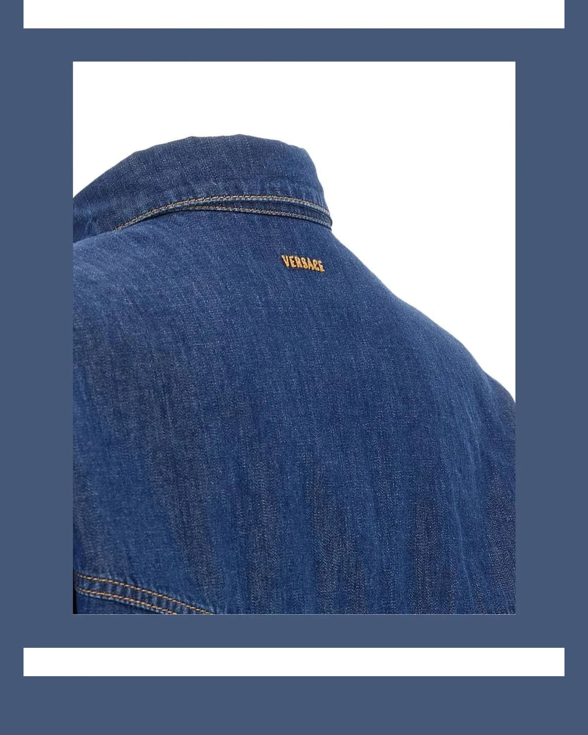 Versace Dress Shirt in blue — view 5