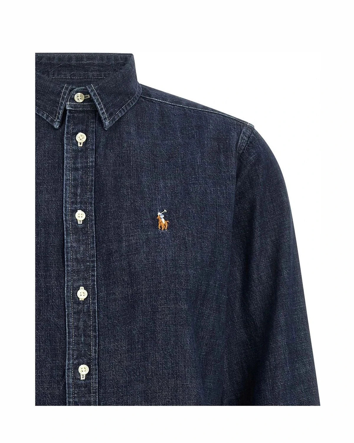 Polo Ralph Lauren Dress Shirt in blue — view 3