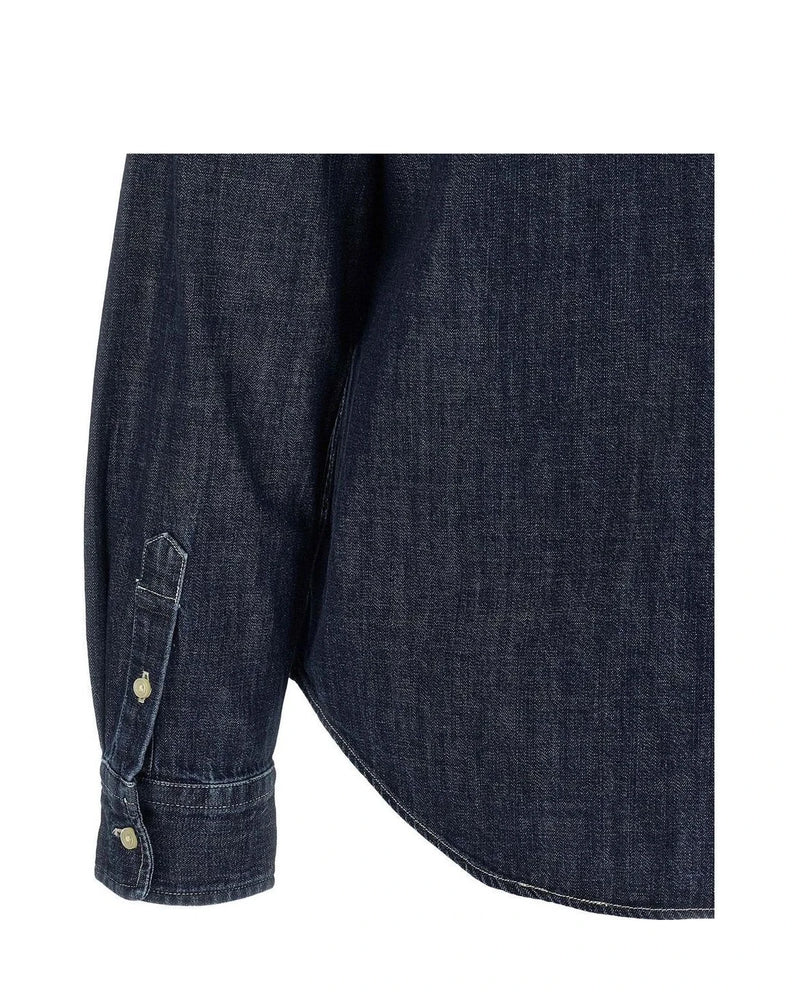 Polo Ralph Lauren Dress Shirt in blue — view 4