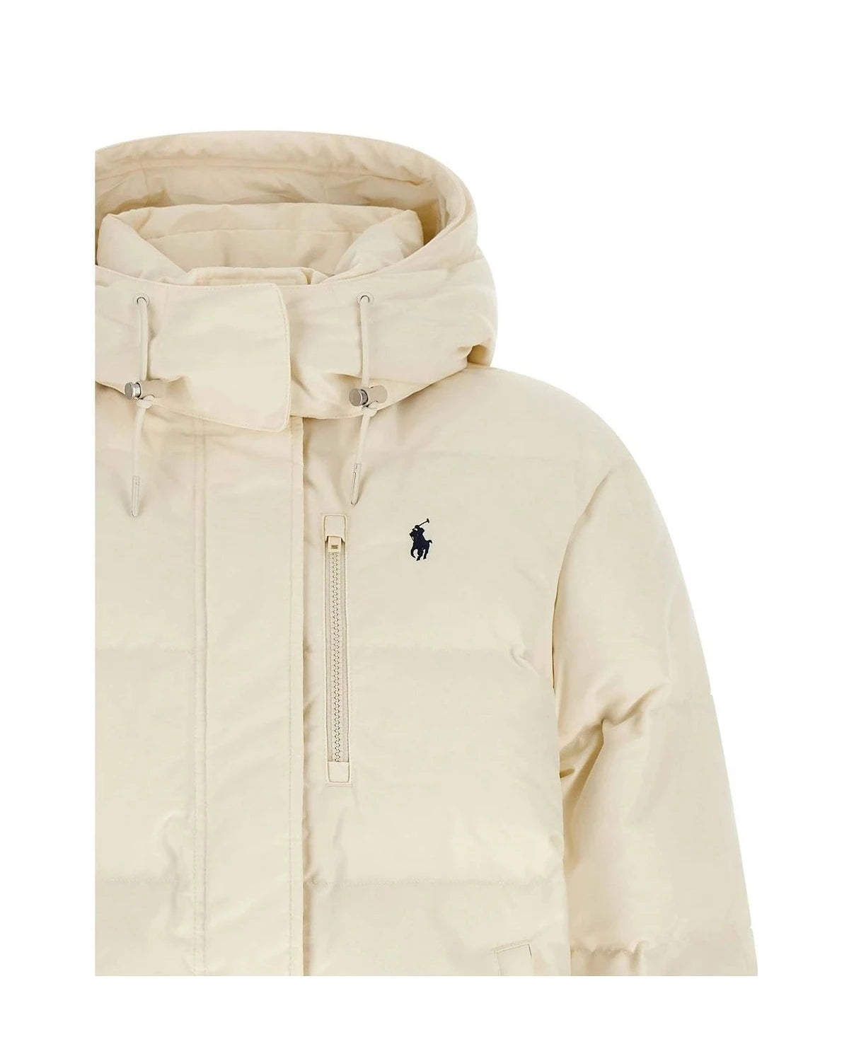 Polo Ralph Lauren Puffer Jacket in white — view 4