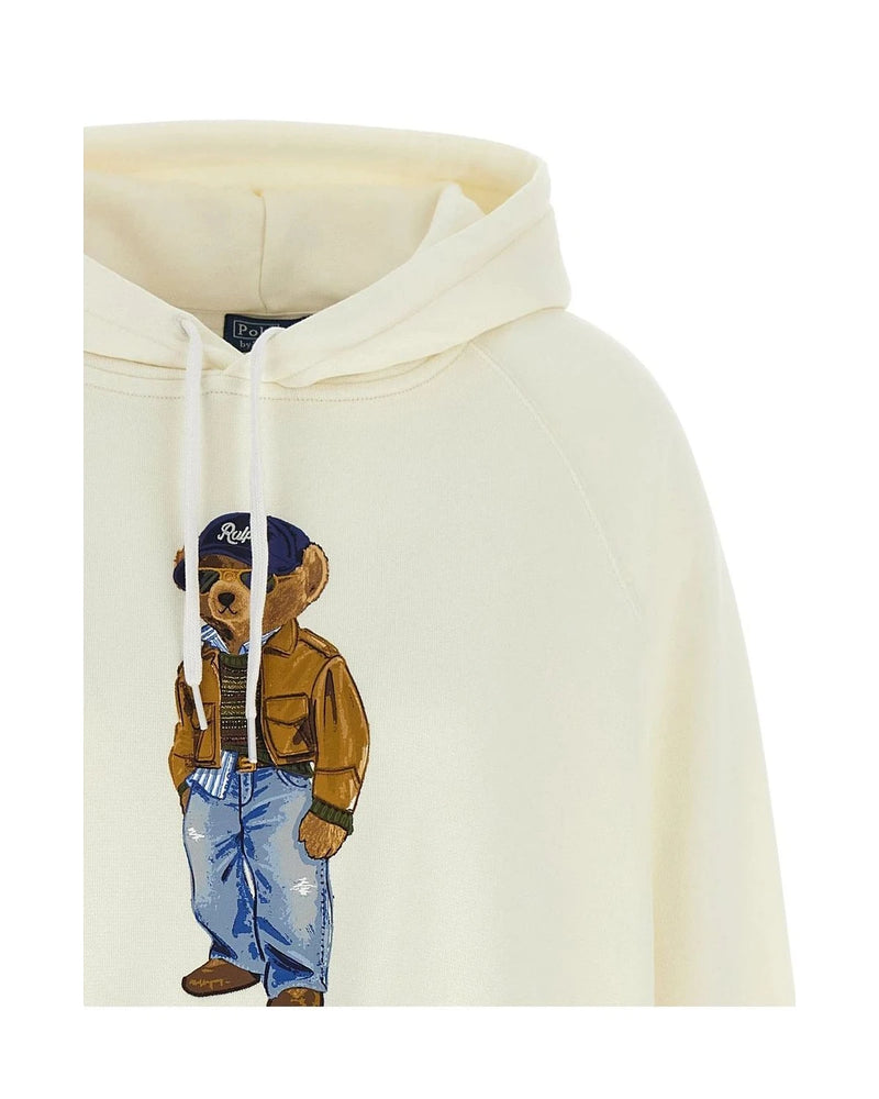 Polo Ralph Lauren Hoodie in white — view 3