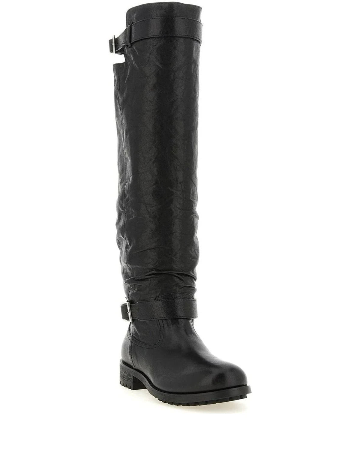 Jimmy Choo Black Knee High Boots 