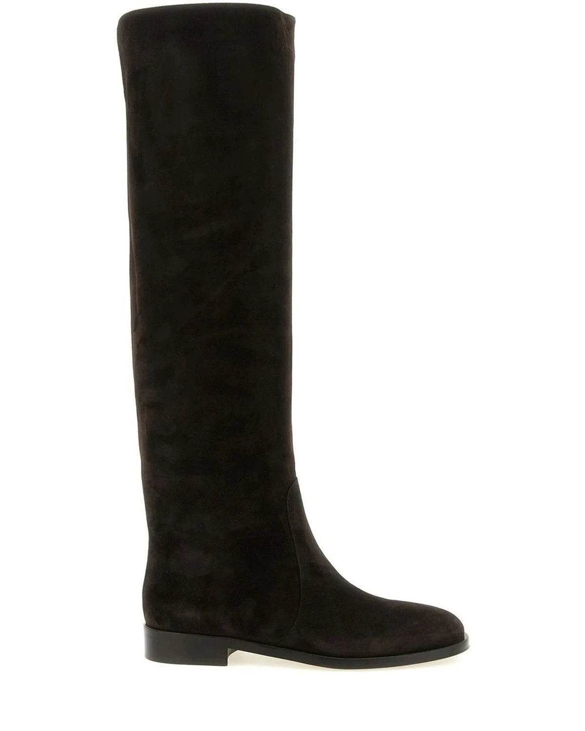 Gianvito Rossi Brown Knee High Boots 