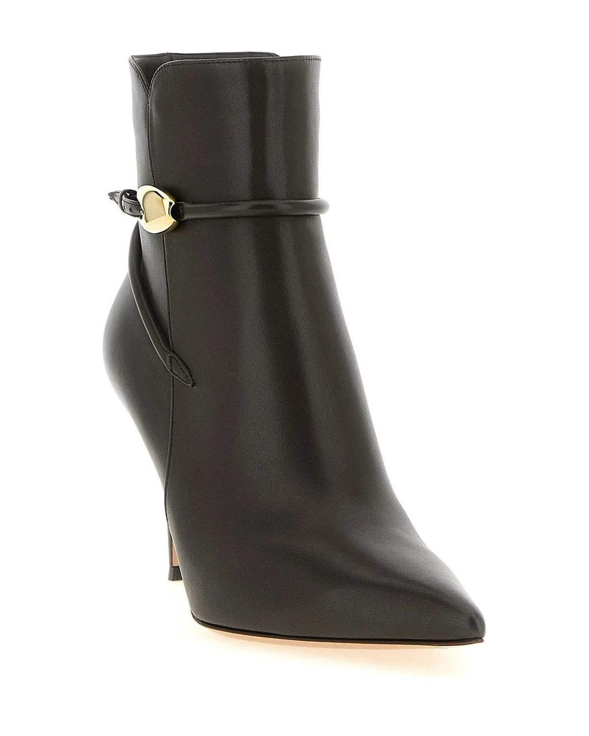Gianvito Rossi Snake Brown Ankle Boots 
