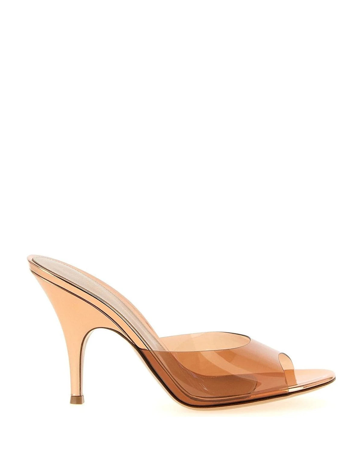 Gianvito Rossi Orange Stiletto Sandals 