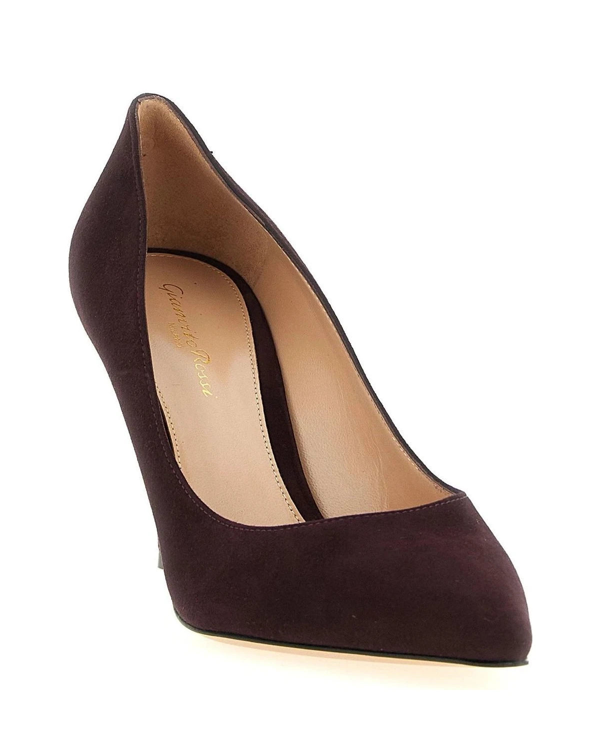 Gianvito Rossi Burgundy Pumps 