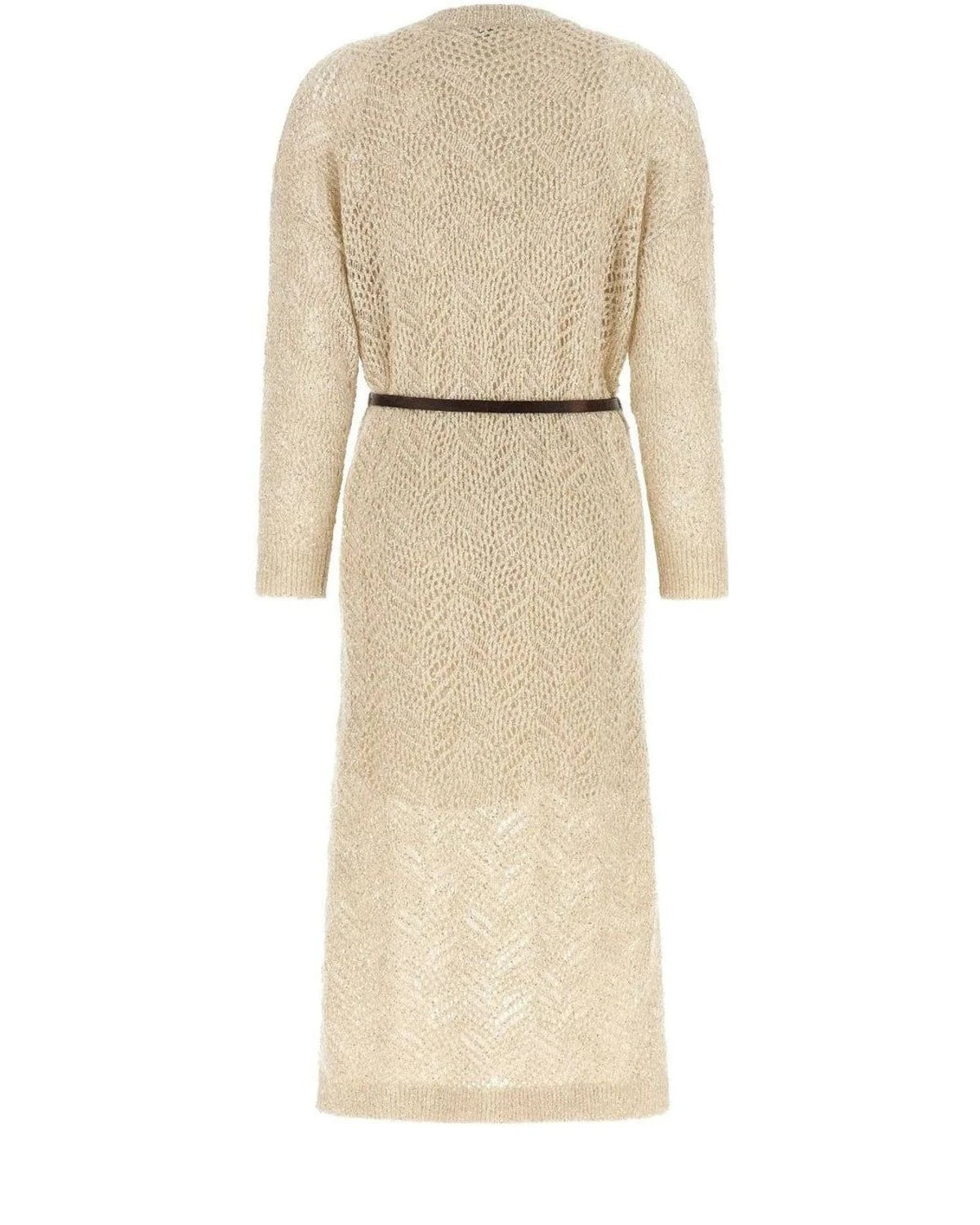 Brunello Cucinelli Dresse in beige — view 2
