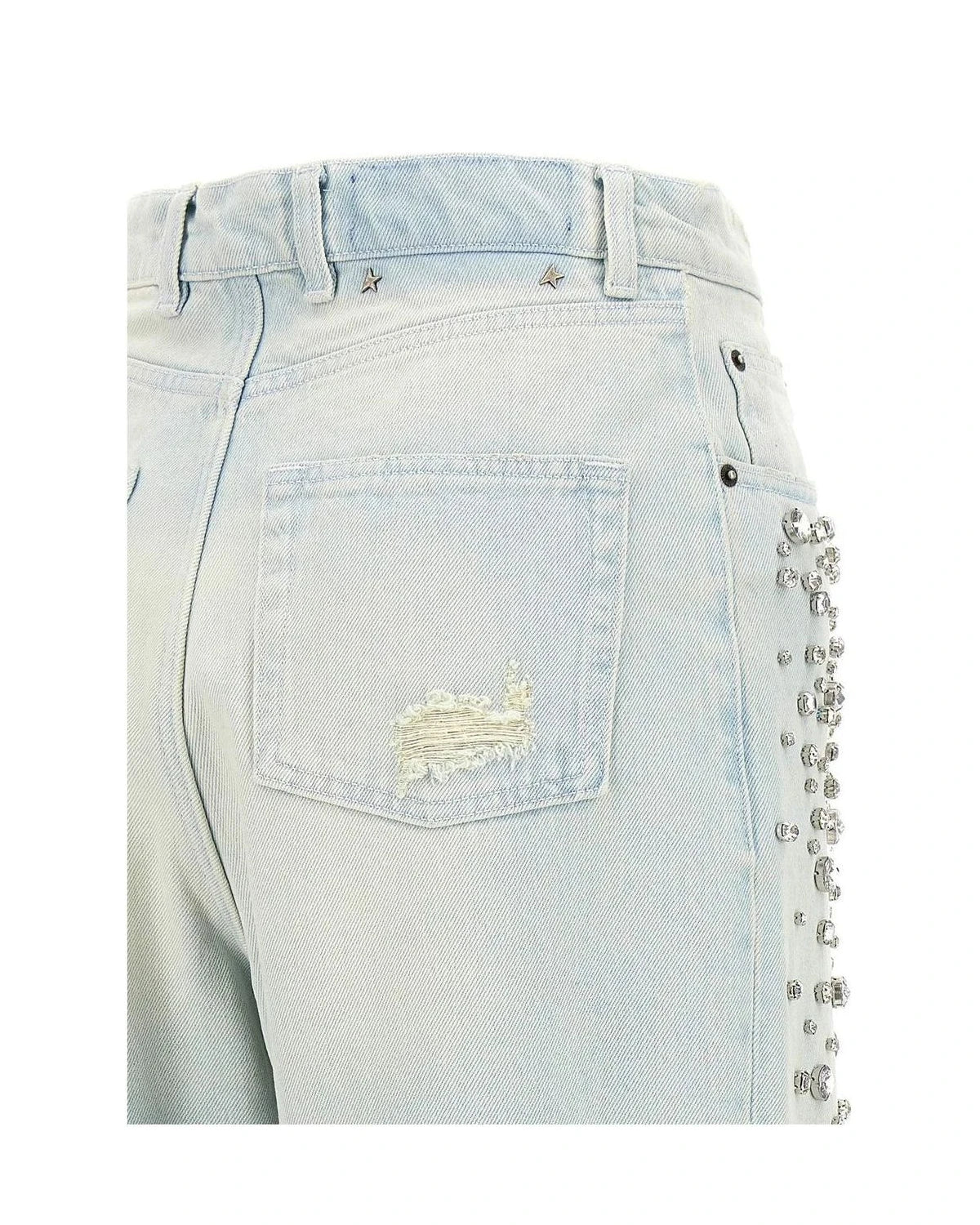 Golden Goose Jean in blue, Cotton — view 4