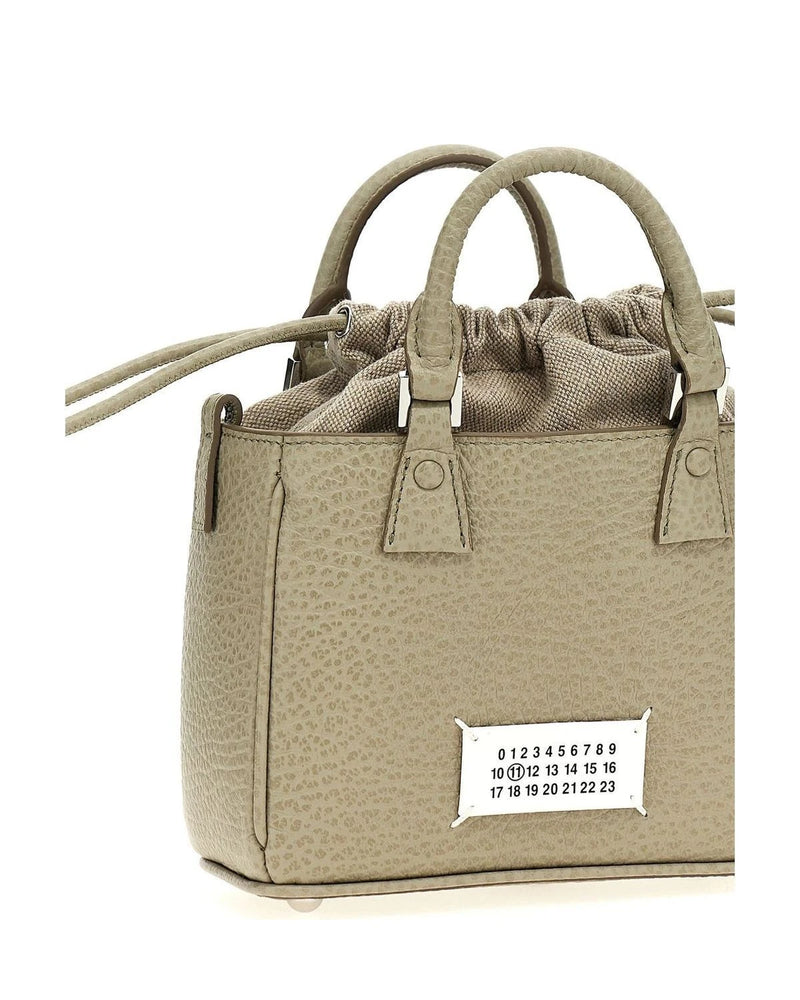 Maison Margiela Satchel Bag in gray, Calfskin Leather — view 3