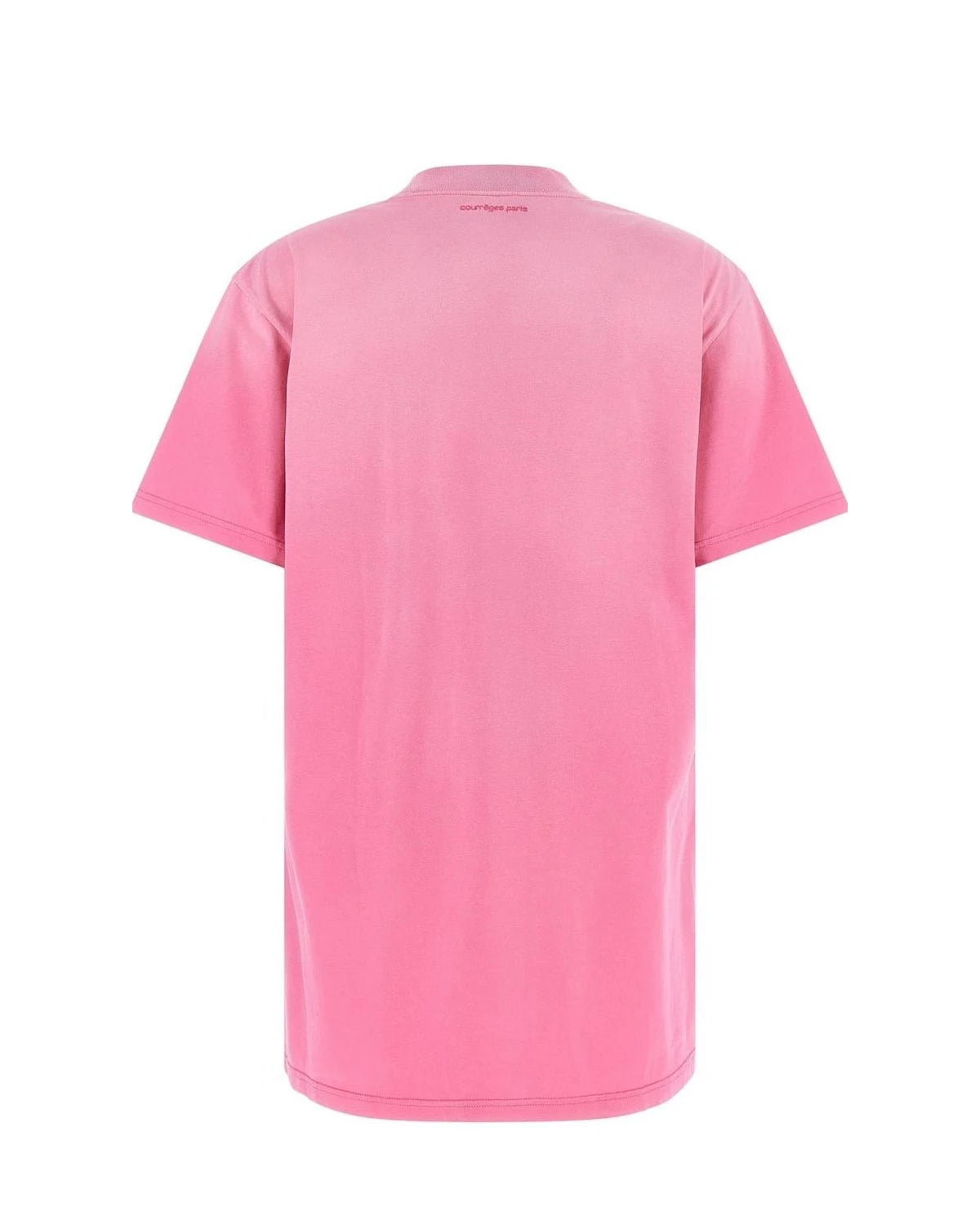 Courrèges Dresse in pink, Cotton — view 2