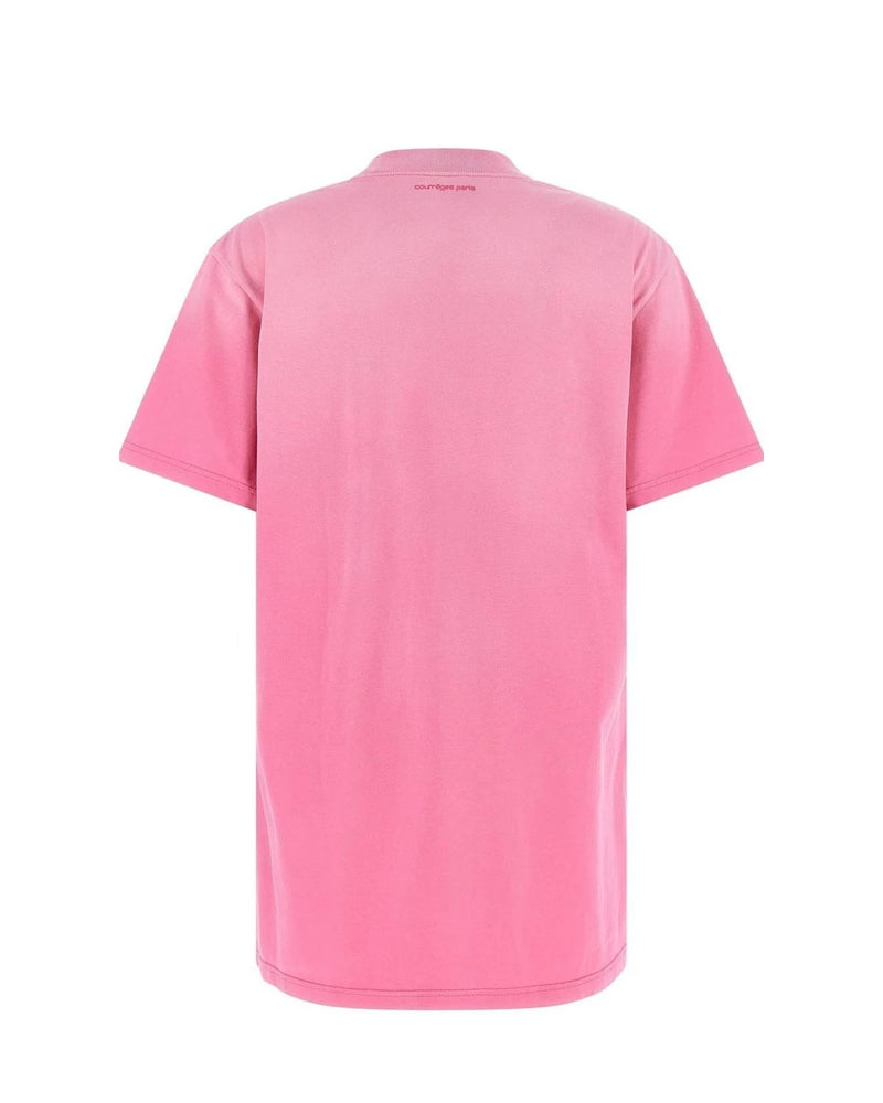 Courrèges Dresse in pink, Cotton — view 2
