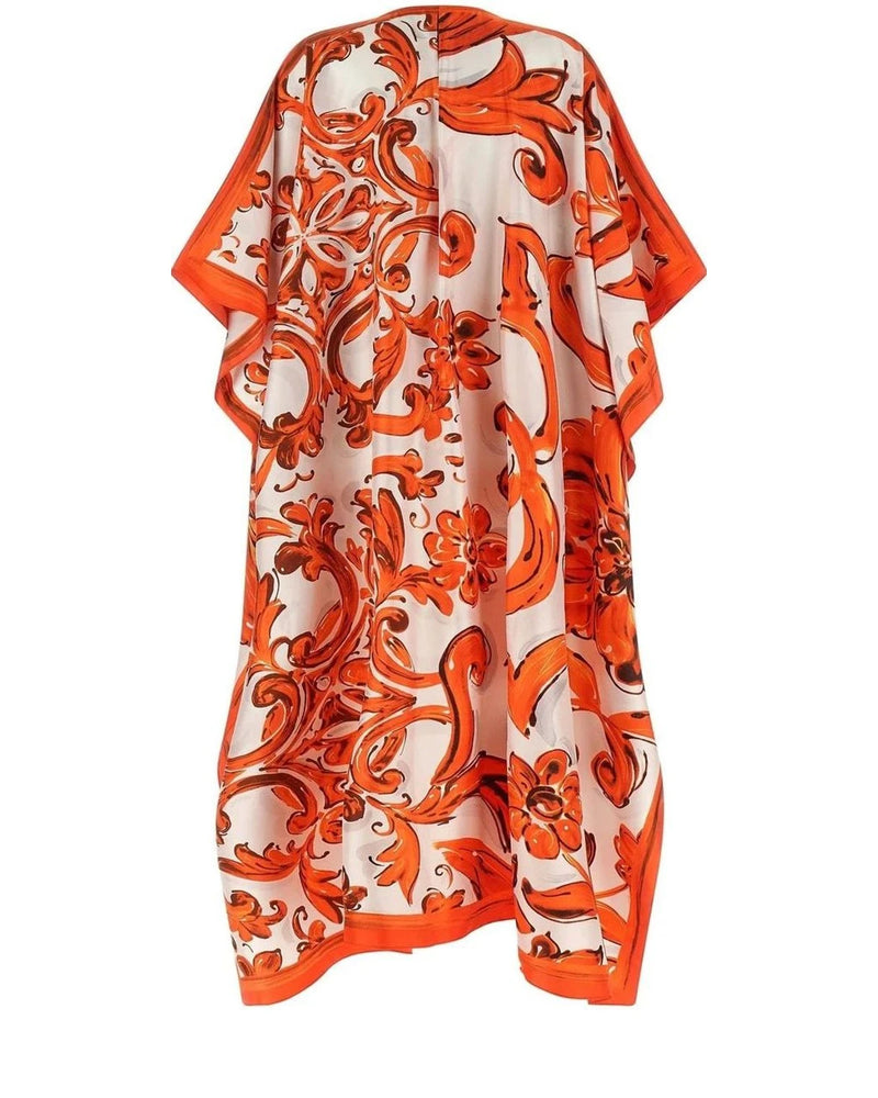Dolce & Gabbana Dresse in orange, Silk — view 2