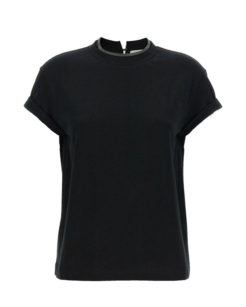 Brunello Cucinelli T-Shirt in black, Cotton