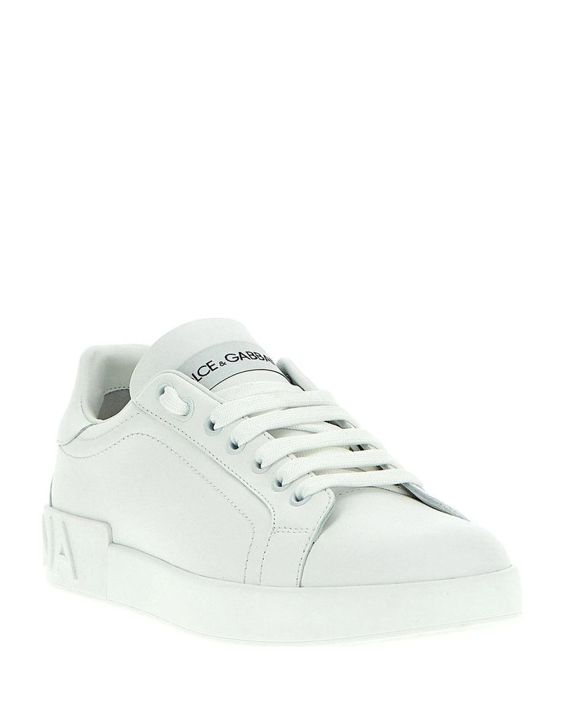 Dolce & Gabbana White Sneakers 
