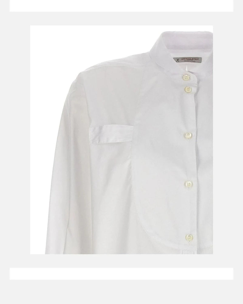 Alberto Biani Dress Shirt in white, Cotton — view 3