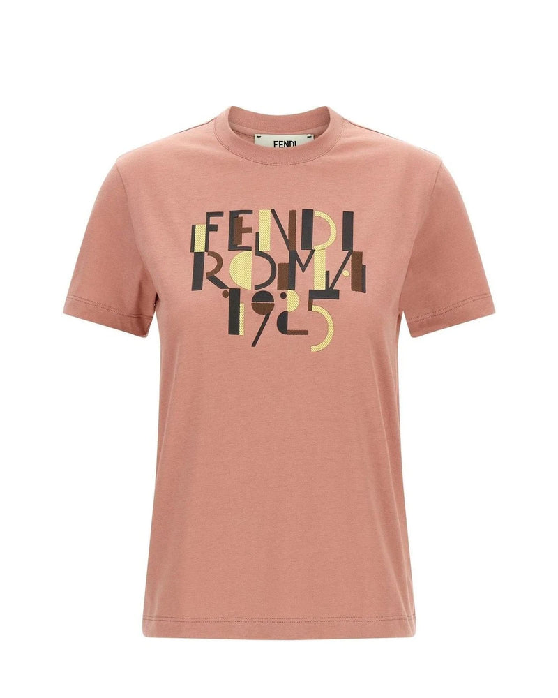 Fendi T-Shirt in pink, Cotton