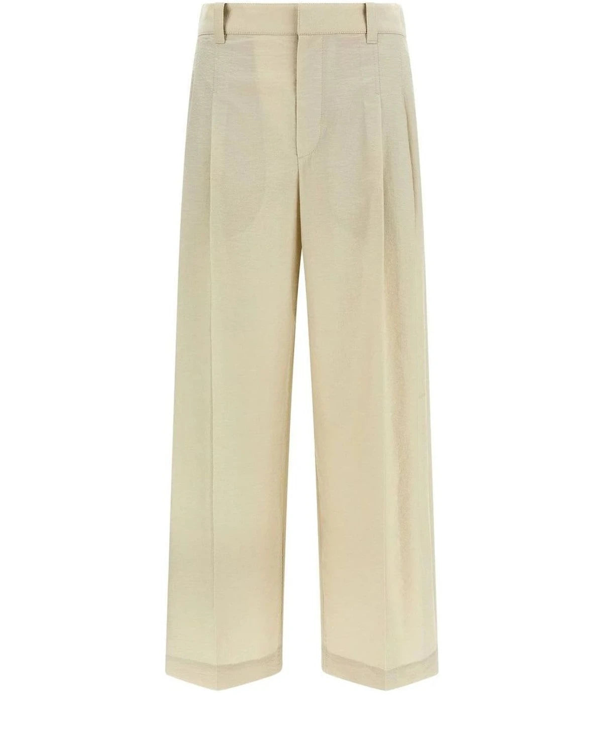 Brunello Cucinelli Trouser in white, Cotton