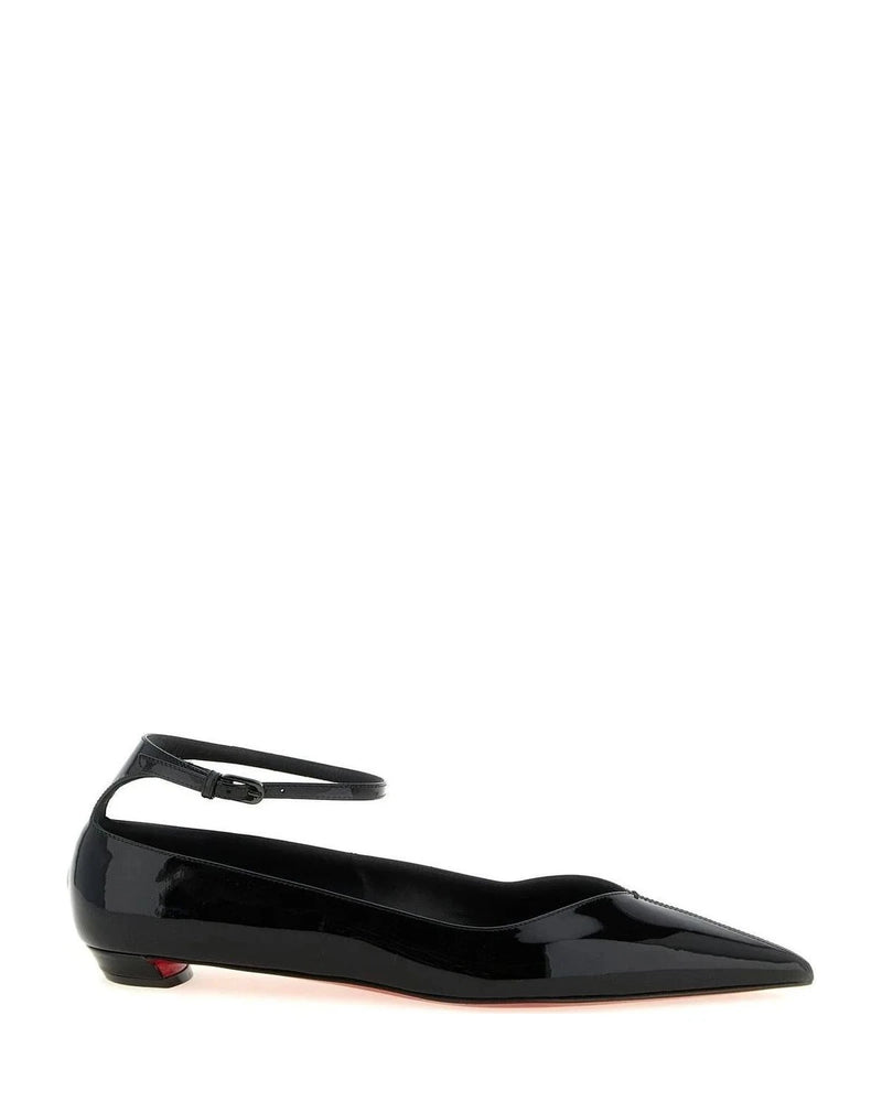 Christian Louboutin Black Ballet Flats 