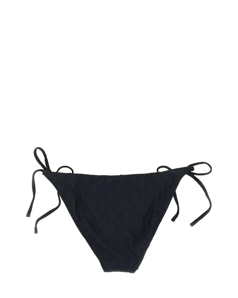 Polo Ralph Lauren Classic Bikini in black, Recycled Polyester — view 2