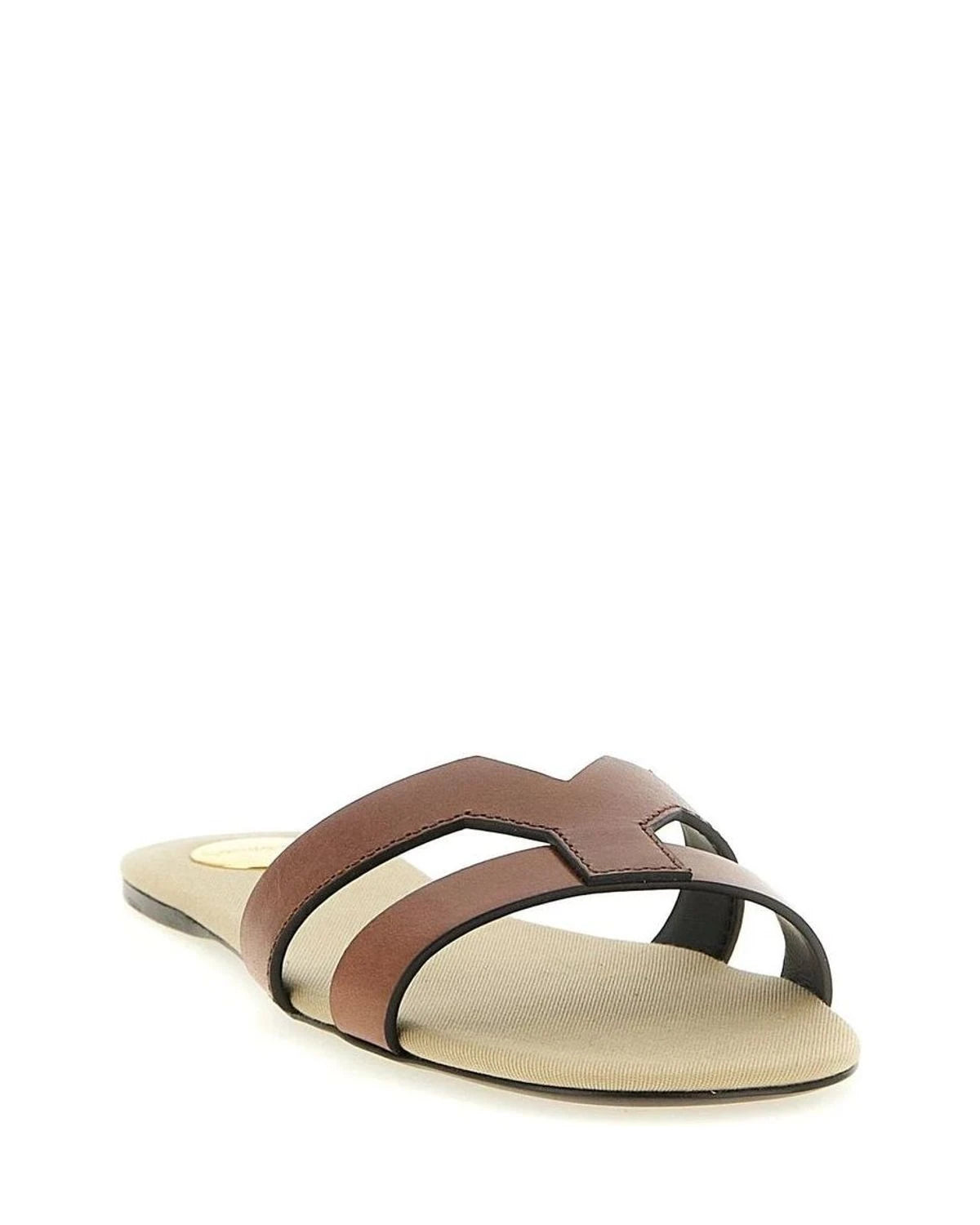 Saint Laurent Brown Slides 