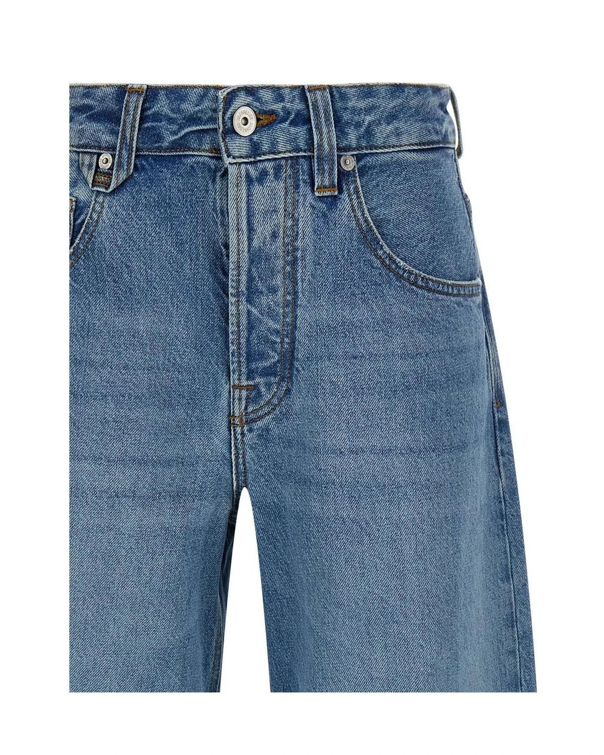 Jacquemus Jean in blue, Cotton — view 3