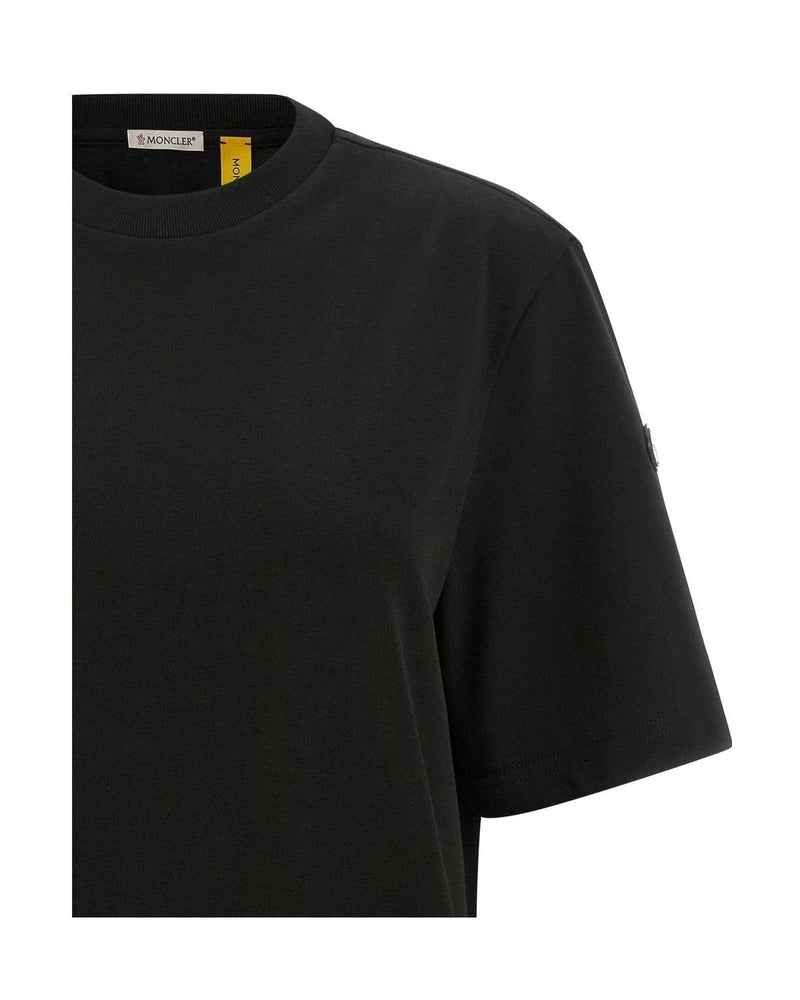 Moncler T-Shirt in black, Cotton — view 3