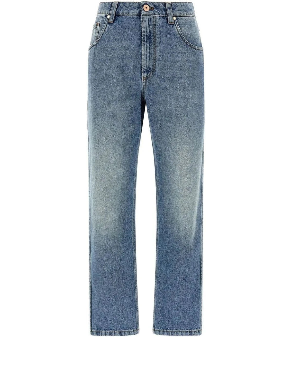 Brunello Cucinelli Jean in blue, Cotton