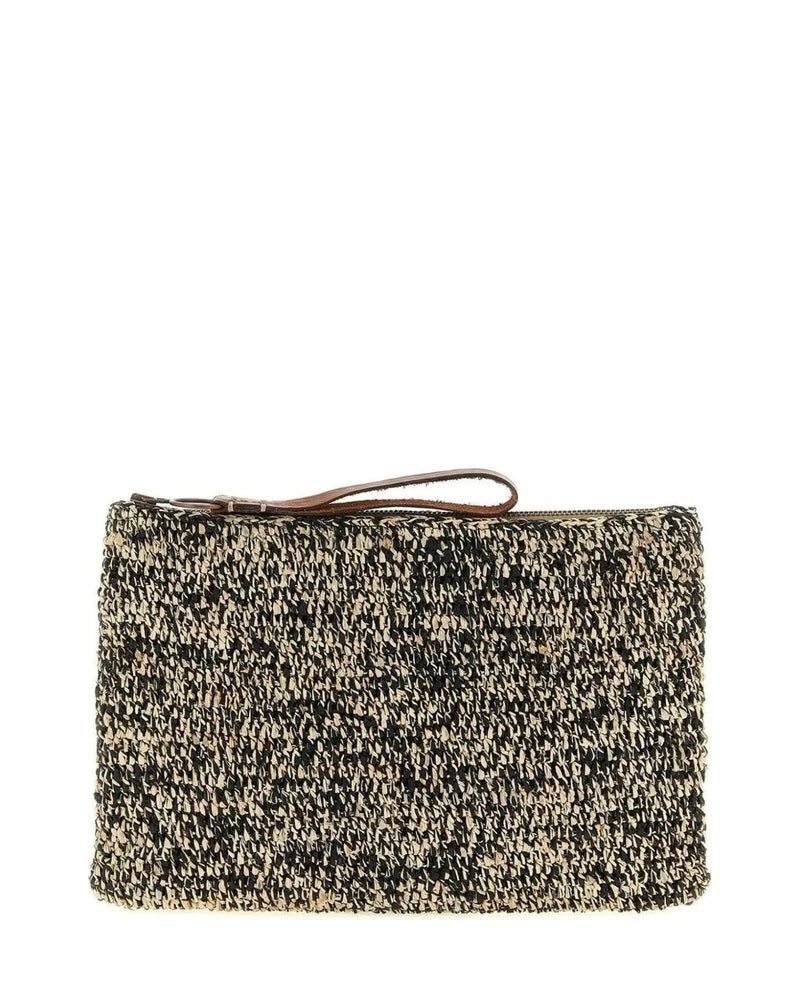 Ibeliv Clutch Bag in multicolor, Raffia