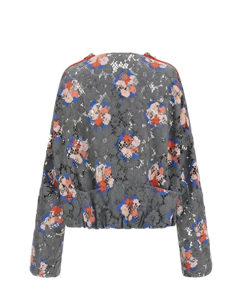 Fendi Blazer in gray, Cotton — view 2