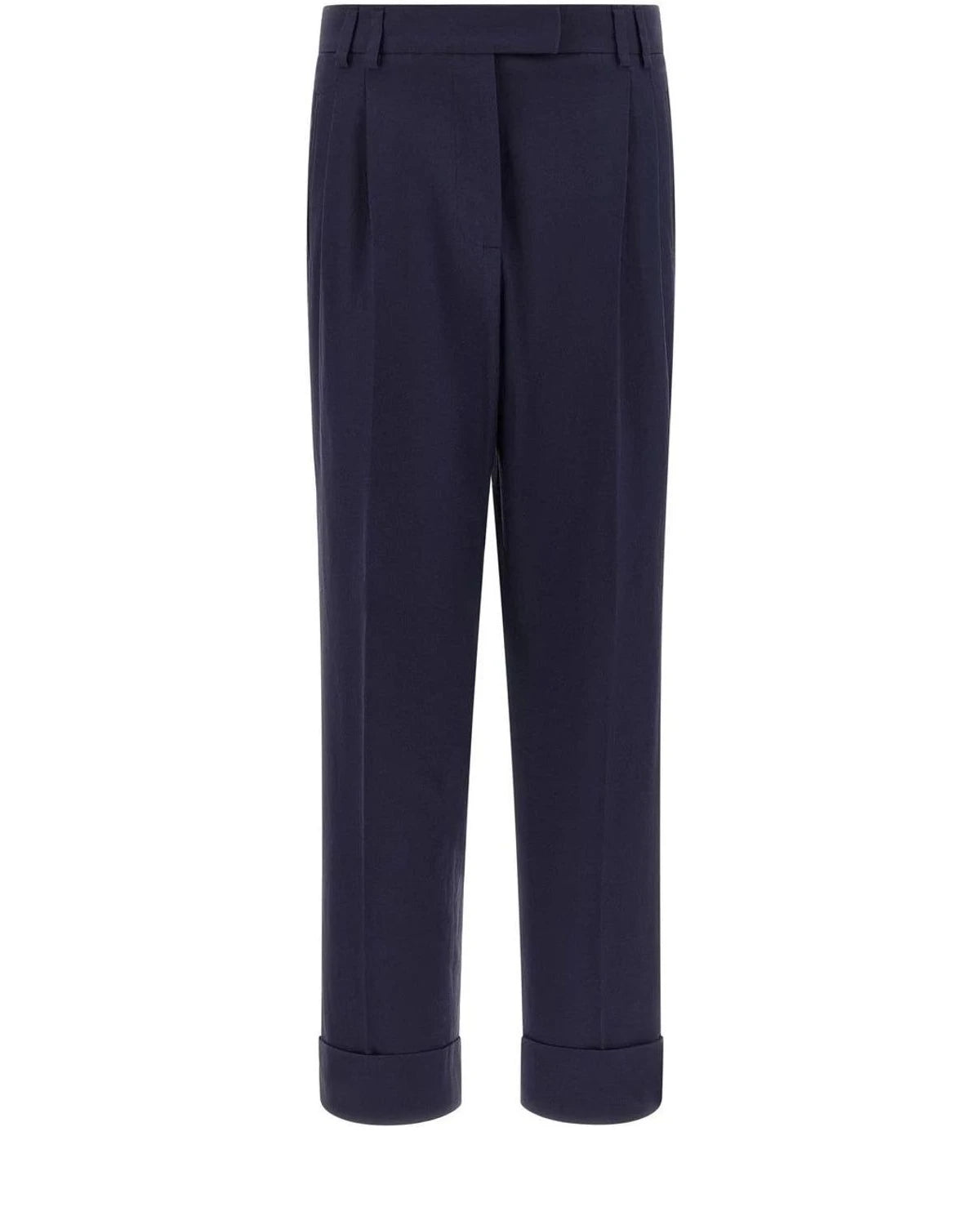 Alberto Biani Trouser in blue, Cotton