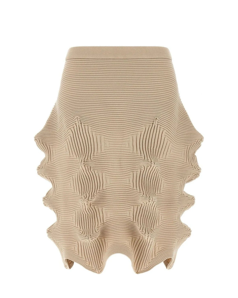 Issey Miyake Skirt in beige, Polyester