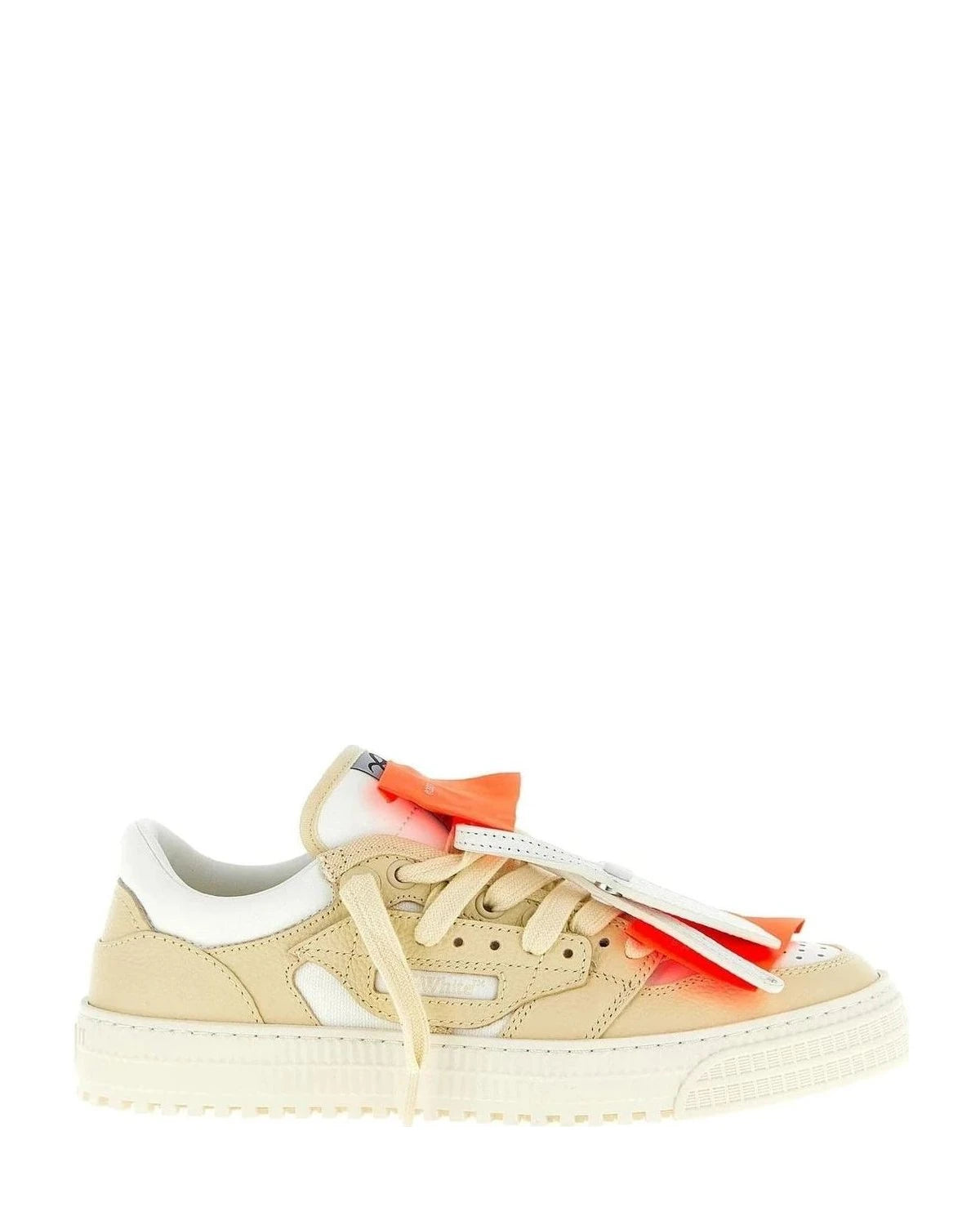 Off-White Beige Sneakers 