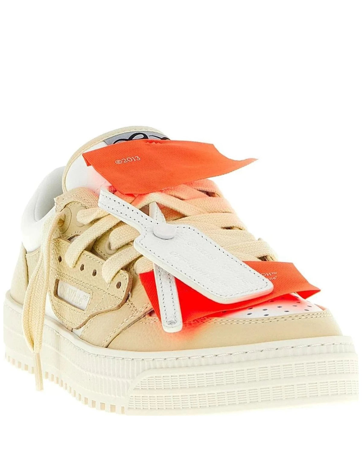 Off-White Beige Sneakers 