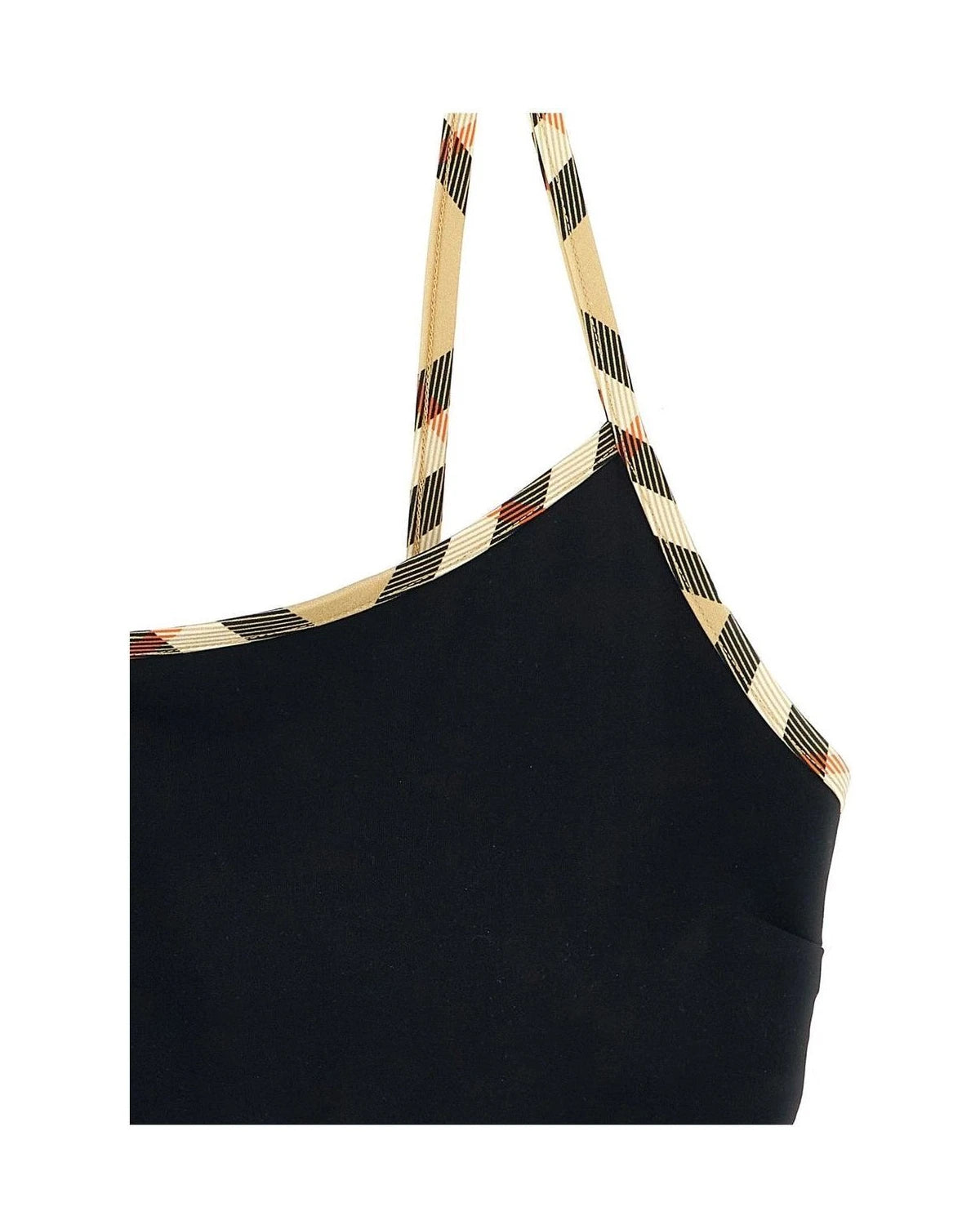 Burberry Swimwear Top in black, Polyamide — view 3