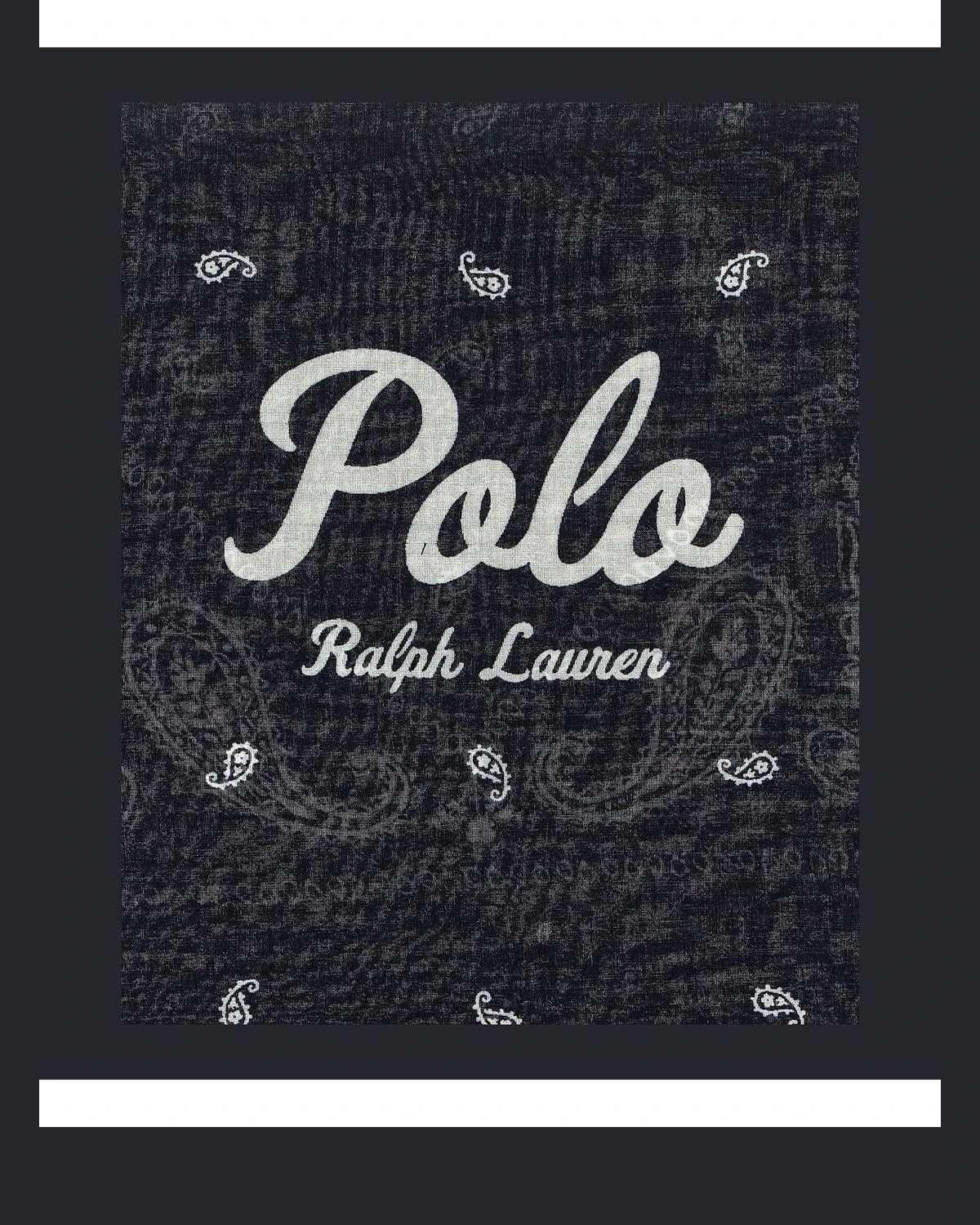 Polo Ralph Lauren Scarves & Shawl in blue, Cotton — view 3