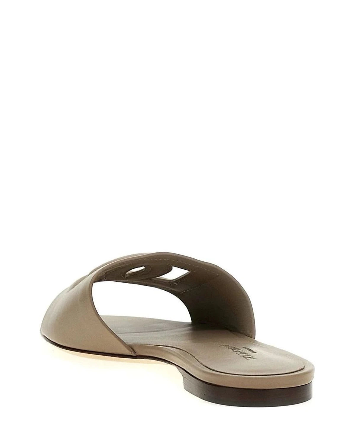 Dolce & Gabbana Gray Slides 