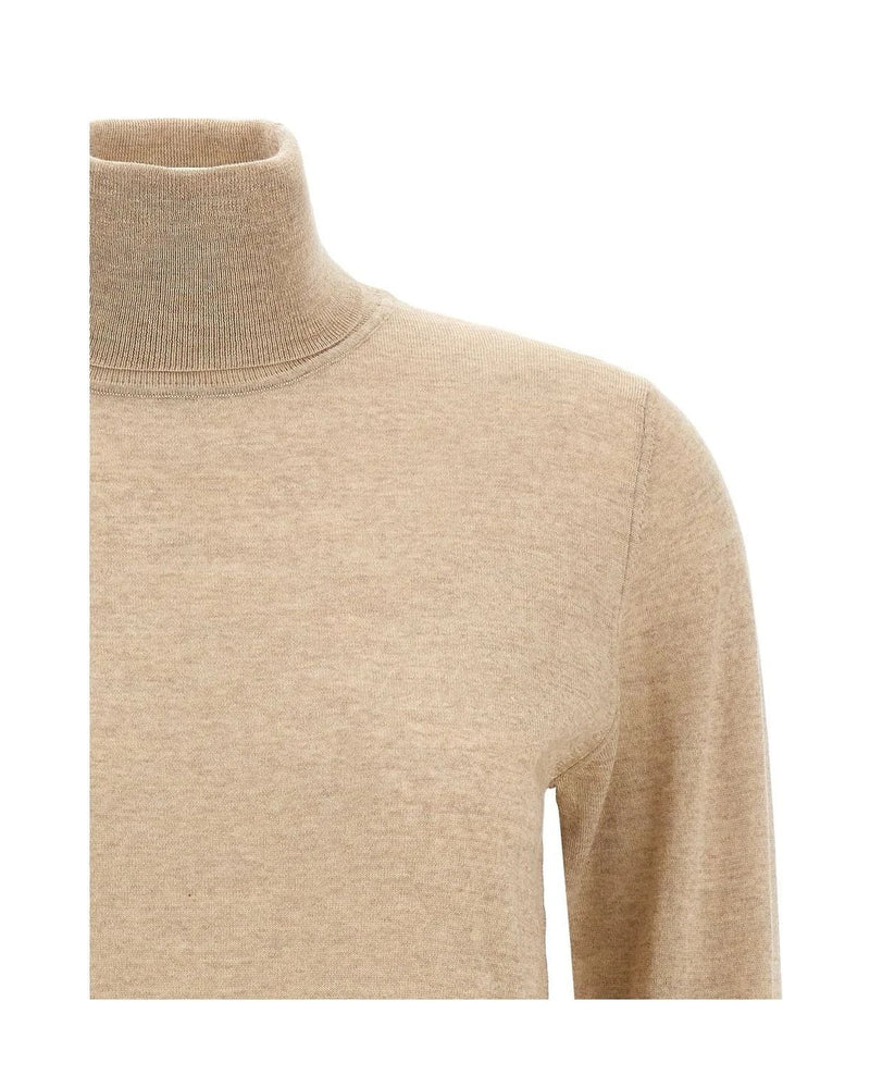 Golden Goose Sweater in beige, Virgin Wool — view 3