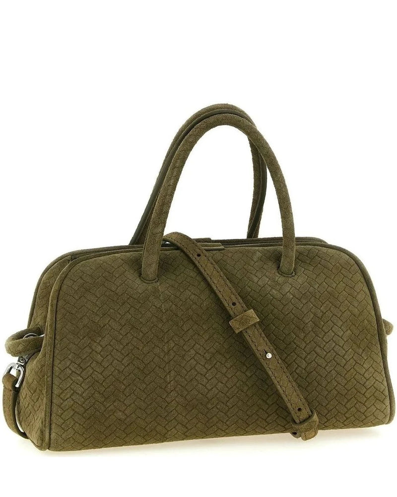Jacquemus Satchel Bag in brown, Calfskin Leather — view 2