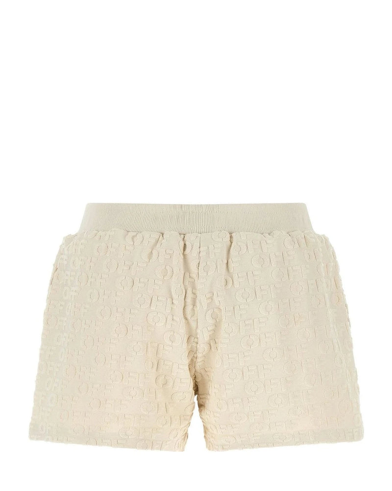 Off-White Short in beige, Cotton — view 2