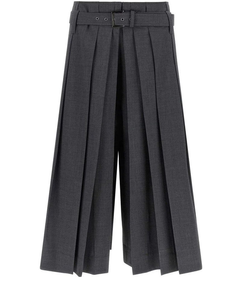 Brunello Cucinelli Short Trouser in gray, Virgin Wool